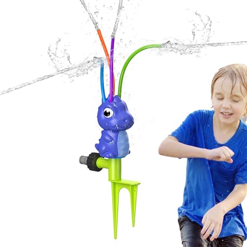 Shichangda Wassersprinkler für Kinder,Wassersprinkler für Kinder | Cartoon-Dinosaurier-Wassersprühspielzeug | Spray Toys Hinterhofspiele für spielerische Sommeraktivitäten im Freien von Shichangda