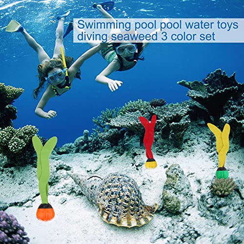 Shipenophy Tauchspielzeug Unterwasserspaß 3-teiliges Lustiges Sommerschwimmbecken mit Aufsicht für Erwachsene für das Schwimmtraining von Shipenophy