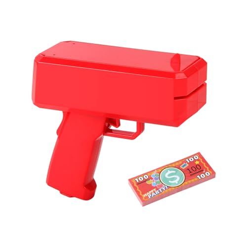 Shitafe Geldsprühmaschine, Papierspielspray - Geldmaschine lässt es regnen Spielzeug-Shooter,Handheld-Geldkanone, Geldscheinspray für eine atemberaubende Par, gefälschtes von Shitafe