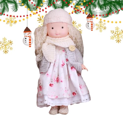 Shitafe Weiche Puppe, handgemachtes Puppenmädchen - Sammelpuppen Anime-Charakter-Spielzeug,Herbstthema-Puppe mit Kleid und Accessoires, Heimdekoration, umarmbares Kinderspielzeug für Freunde und von Shitafe