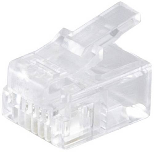 Shiverpeaks BASIC-S Netzwerk Modular-Stecker RJ11 6polig, 4 Kontakte belegt, vergoldete Kontakte VE von Shiverpeaks