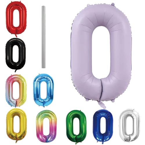 Geburtstag zahlen Luftballon 0 jahre-cremeviolett XXL Jumbo Folienballon 40 Zoll – 101 cm Luftballons 0 Geburtstag Junge Mädchen Babyparty Geburtstagsdeko Jubiläumsparty Dekoration Geburtstag zahlen Luftballon 0 jahre-cremeviolett XXL Jumbo Folienballon 40 Zoll – 101 cm Luftballons 0 Geburtstag Junge Mädchen Babyparty Geburtstagsdeko Jubiläumsparty Dekoration von Shixpiov