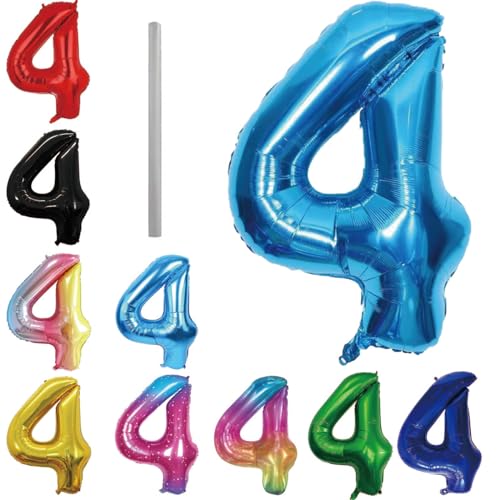Geburtstag zahlen Luftballon 4 jahre-hellblau XXL Jumbo Folienballon 40 Zoll – 101 cm Luftballons 4 Geburtstag Junge Mädchen Babyparty Geburtstagsdeko Jubiläumsparty Dekoration Geburtstag zahlen Luftballon 4 jahre-hellblau XXL Jumbo Folienballon 40 Zoll – 101 cm Luftballons 4 Geburtstag Junge Mädchen Babyparty Geburtstagsdeko Jubiläumsparty Dekoration von Shixpiov