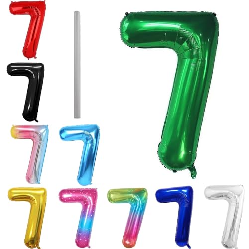 Geburtstag zahlen Luftballon 7 jahre-dunkelgrün XXL Jumbo Folienballon 40 Zoll – 101 cm Luftballons 7 Geburtstag Junge Mädchen Babyparty Geburtstagsdeko Jubiläumsparty Dekoration Geburtstag zahlen Luftballon 7 jahre-dunkelgrün XXL Jumbo Folienballon 40 Zoll – 101 cm Luftballons 7 Geburtstag Junge Mädchen Babyparty Geburtstagsdeko Jubiläumsparty Dekoration von Shixpiov
