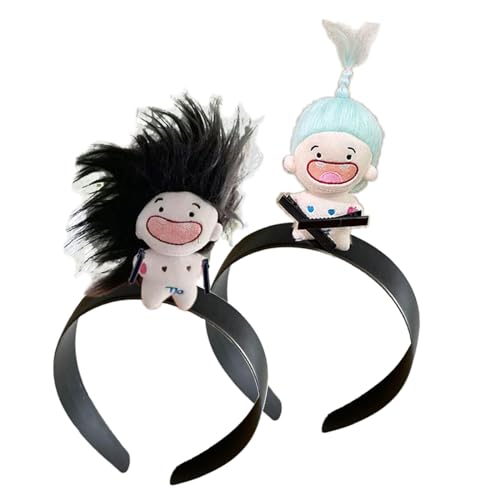 Stylisches Haarband mit Cartoon-Motiv, zahnlos, niedlicher Kopfschmuck für Damen und Kinder, Bühnenauftritte, Ornament, Frauen-Stirnbänder von Shntig