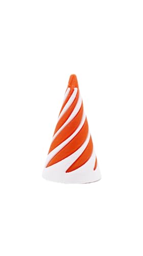 Fidget Pyramiden-Wirbel, Anti-Stress-Spielzeug, wählen Sie Ihre Lieblingsfarbe (weiß/orange) von Shop-UP!