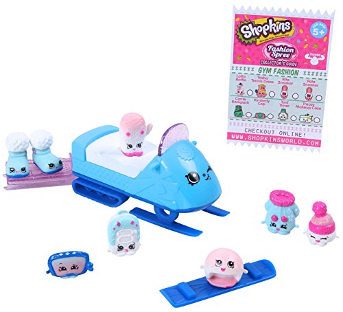 Shopkins – Fashion Spree – Frosty Fashion Collection – Sammelpaket mit 8 Figuren + Zubehör von Shopkins