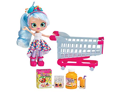 Shopkins HPKG1000 Flair Real Littles Mini Packs Trolley & Shoppie, Mehrfarbig von TEENAGE MUTANT NINJA