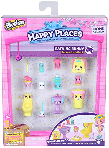 Shopkins Happy Places Deko-Set mit Badehase von Shopkins