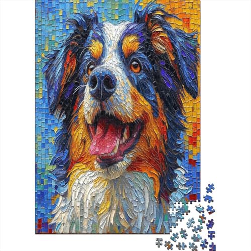 Berner Sennenhund-Puzzles für Erwachsene, 1000-teiliges Puzzle für Erwachsene, Heim-Puzzles für Erwachsene, Kinder, Heimdekorationspuzzle, 1000 Teile (75 x 50 cm) von ShoraSlvan