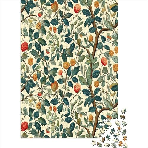 Blumen-Puzzle, 1000 Teile für Erwachsene, 1000-teiliges Puzzle, Familienaktivitäten, Puzzle, allgemeine Spiele, Premium & langlebig, für Stressabbau, 1000 Teile (75 x 50 cm) von ShoraSlvan