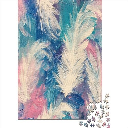 Feather 1000-teiliges Erwachsenen-Puzzle, Heim-Puzzles für Erwachsene und Kinder, 1000-teiliges Spielspielzeug für Erwachsene, Familienpuzzle, Geschenk, Puzzle, tolles Geschenk für alle Altersgruppen, von ShoraSlvan