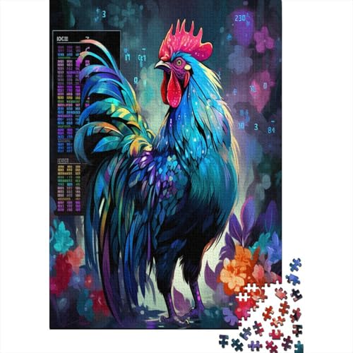 Puzzle mit 1000 Teilen für Erwachsene, 1000 Teile, Puzzles für Erwachsene, Puzzle schwierig und herausfordernd, hochwertig und langlebig für Stressabbau, 1000 Teile (75 x 50 cm) von ShoraSlvan