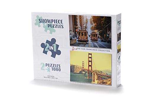 Showpiece Puzzles 2 x 1000-teilige Kollektion (San Francisco) von Showpiece Puzzles