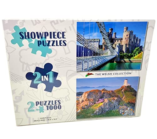 Showpiece Puzzles 2 x 1000-teilige Sammlung (Wales) von Showpiece Puzzles