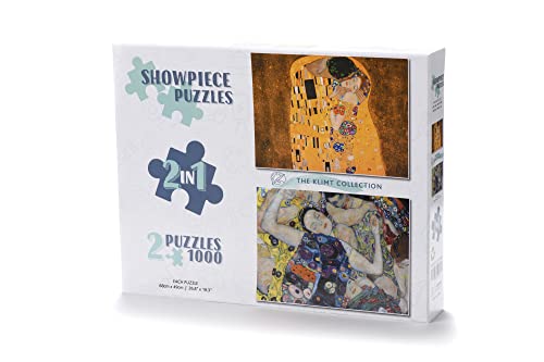 Showpiece Puzzles 2 x 1000-teilige Sammlung (Klimt) von Showpiece Puzzles