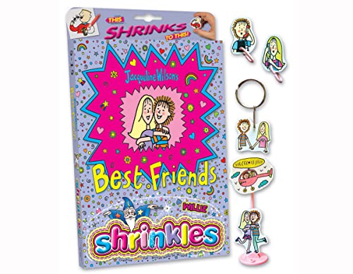 Shrinkles Jacqueline Wilson's Best Friends Magisches Kunststoff-Set mit 6 Designs und Zubehör von Shrinkles