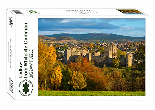 Ludlow aus Whitcliffe Common, Shropshire, 1000 Teile Puzzle von Shropshire and Beyond