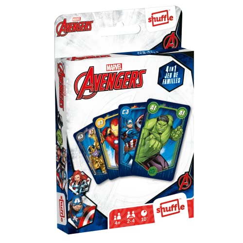 CARTA MUNDI FRANCE SARL Spiel Familien Avengers von Shuffle