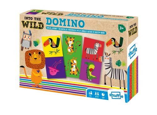 Shuffle : 130012468 Into The Wild Domino für Kinder mit Tieren von Shuffle