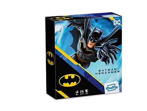 Shuffle Batman Hechmen, Kartenspiel auf DC Comics für 2 bis 4 Spieler bis 8 Jahre alt von Shuffle