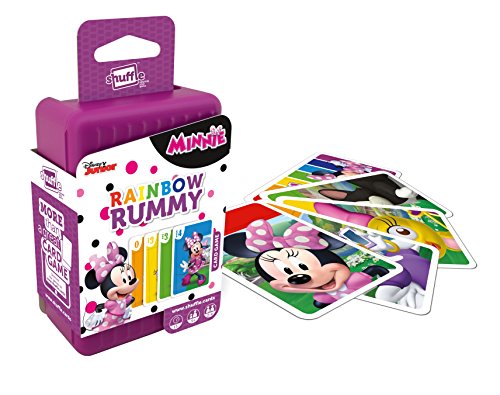 Shuffle Card Game Disney, Maus Minnie Mouse Rainbow Rummy Kartenspiel Shuffle Card Game Disney, Maus Minnie Mouse Rainbow Rummy Kartenspiel von Shuffle