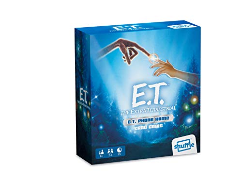 Shuffle Games Retro | E.T Phone Home Kartenspiel | bis zu 4 Spieler | Tolles Geschenk für Kinder ab 8 Jahren von Shuffle