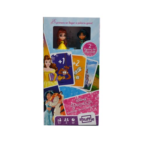 Shuffle Disney Prinzessinnen Rennen bis zum Palast - Kinderkartenspiel mit Figuren von Charakteren Shuffle Disney Prinzessinnen Rennen bis zum Palast - Kinderkartenspiel mit Figuren von Charakteren von Shuffle
