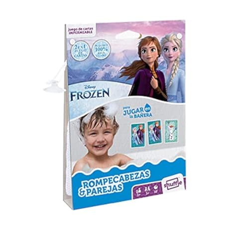 Shuffle Frozen Wasserfestes Kartenspiel für Kinder, wasserdicht, für Paare und Rätsel von Shuffle