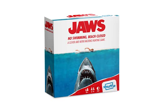 Shuffle Games Retro, Jaws Kartenspiel, für bis zu 4 Spieler, tolles Geschenk für Kinder ab 8 Jahren von Shuffle