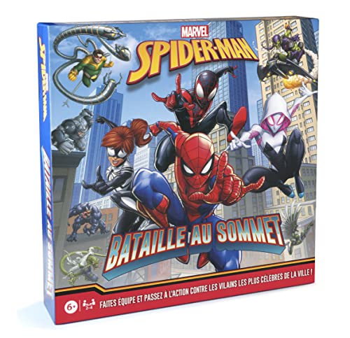 Shuffle Spider-Man - Bataille au Sommet - Jeu de Plateau von Shuffle