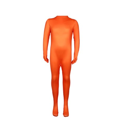 Shukqueen Uni Spieluhr Cosplay Kostüm Sprunki Rollenoverall Orange Halloween Party Performance Kostüme 110 cm von Shukqueen