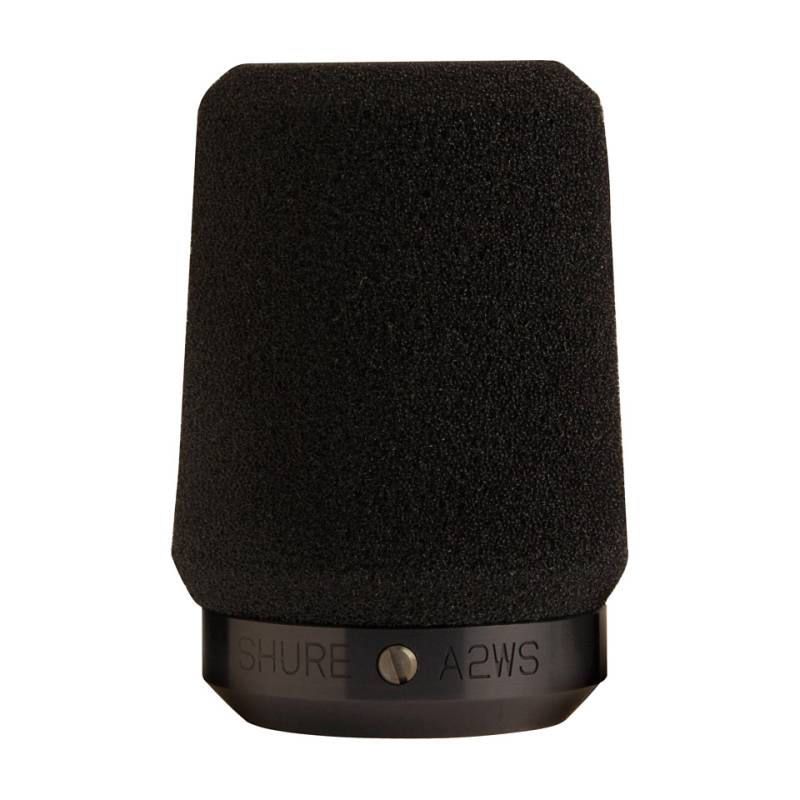 Shure A2WS-BLK wind screen black Mikrofonzubehör von Shure