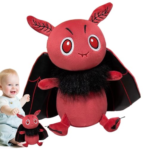 Shxupjn Halloween-Plüschspielzeug, Motten-Plüschspielzeug | Lustiges Halloween Stofftier | Niedliche Kinderpuppe, weiche Stofftierpuppe für Zuhause, Schlafzimmer, Couch, Arbeit, Schreibtisch von Shxupjn