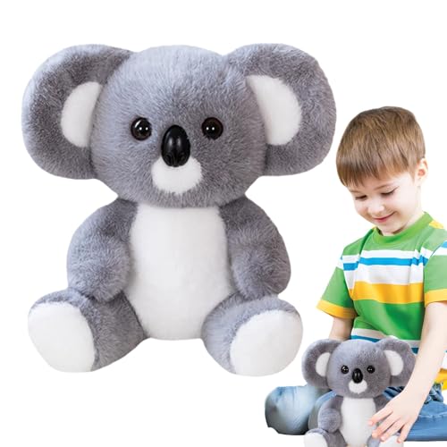 Shxupjn Koala-Puppenspielzeug, ausgestopftes Koala-Plüschtier | Kuscheltier-Plüschpuppe,Weiche Koala-Stofftierpuppe für Wohnzimmer, Büros, Schlafzimmerdekoration von Shxupjn