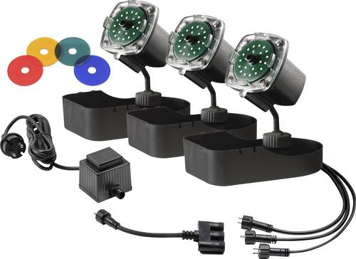 Sicce LLN002E Teichbeleuchtung 3er Set EEK: G (A - G) LED 3.5W Schwarz von Sicce