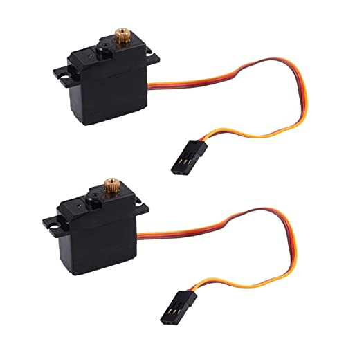 Sichuny 2X für 144001 124019 124018 A959-B A959 RC Auto Teile Upgrade Drei Draht Metall Getriebe Bürstenloser Servo von Sichuny