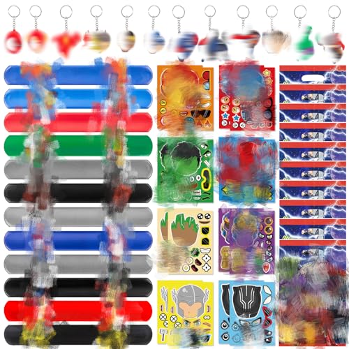 Mitgebsel Kindergeburtstag Gastgeschenke, Spielzeug Set Mit 12 Schnapparmband Kinder 16 Aufkleber 12 SchlüsselanhäNger 10 Geschenktüten Kindergeburtstag, Party Geschenke Mitbringsel Für Mädchen Jungen Mitgebsel Kindergeburtstag Gastgeschenke, Spielzeug Set Mit 12 Schnapparmband Kinder 16 Aufkleber 12 SchlüsselanhäNger 10 Geschenktüten Kindergeburtstag, Party Geschenke Mitbringsel Für Mädchen Jungen von Sidesea