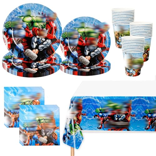 Partygeschirr Geburtstagsdeko, 81 Stück Birthday Decorations Party Deko Geburtstag Deko Teller Pappteller Partygeschirr Kindergeburtstag Tischdecke Rosa Geburtstag Für 20 Personen Partygeschirr Geburtstagsdeko, 81 Stück Birthday Decorations Party Deko Geburtstag Deko Teller Pappteller Partygeschirr Kindergeburtstag Tischdecke Rosa Geburtstag Für 20 Personen von Sidesea