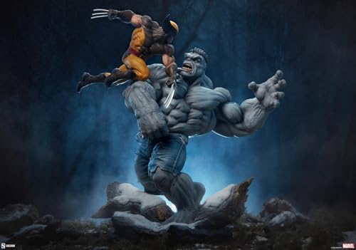 Sideshow Collectibles Marvel Grey Hulk vs. Wolverine Maquette Statue Sideshow Collectibles Marvel Grey Hulk vs. Wolverine Maquette Statue von Sideshow