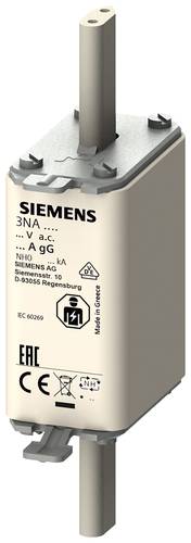 Siemens 3NA3001 Sicherungseinsatz Sicherungsgröße = 0 6A 500V 3St. von Siemens