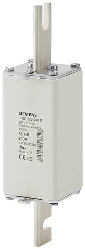 Siemens 3NB11264KK11 Sicherungseinsatz Sicherungsgröße = 1L 200A 2St. von Siemens