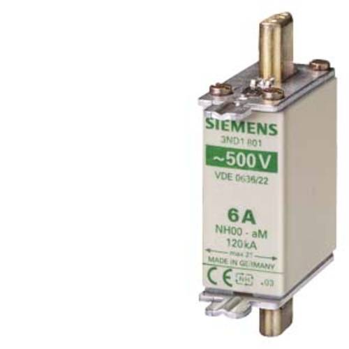 Siemens 3ND1807 Sicherungseinsatz Sicherungsgröße = 0 20A 500V 3St. von Siemens