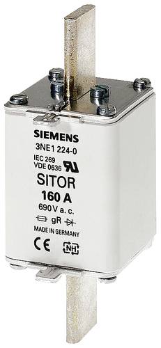 Siemens 3NE12240 Sicherungseinsatz Sicherungsgröße = 1 160A 690V 3St. von Siemens