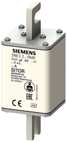 Siemens 3NE32180MK Sicherungseinsatz Sicherungsgröße = 1 63A 1000V 3St. von Siemens