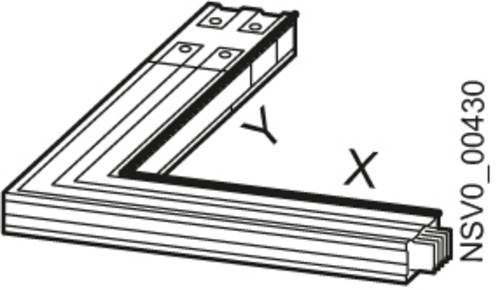 Siemens BVP:261805 Richtungsänderung Aluminium Lichtgrau 699mm² 1000A 690 V/AC 1St. von Siemens