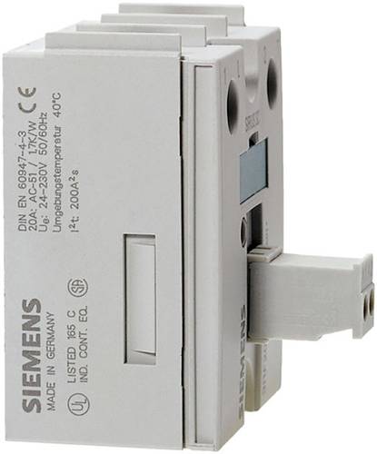 Siemens Halbleiterrelais 3RF20701AA22 70A Schaltspannung (max.): 230 V/AC Nullspannungsschaltend 1St von Siemens