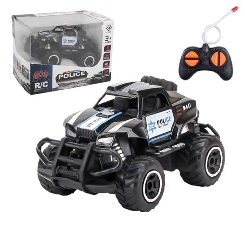 Siereolly Ferngesteuertes Auto ab 3 4 Jahre Outdoor Spielzeug Kinder Auto Ferngesteuertes Polizeiauto Spielzeugauto Geburtstags Geschenk für Junge Mädchen von Siereolly