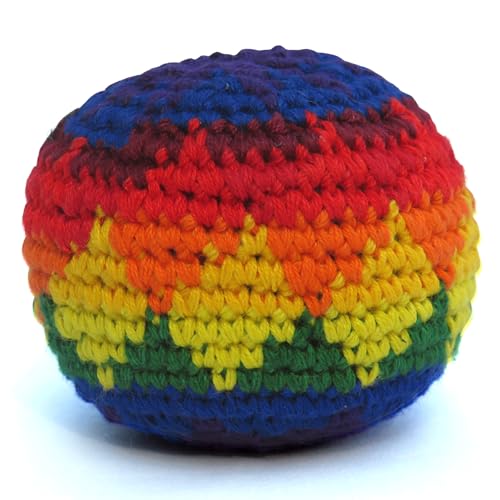 Siesta Hacky Sack Ball - Footbag - Haggysack - Hackisack Bälle - Häckisäck - Kickbälle - Jonglierbälle (EIN Ball) von Siesta