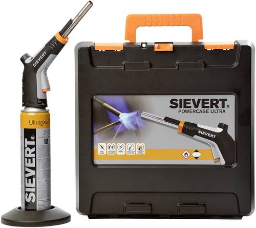 Sievert Powercase Ultra Lötlampe 2100°C inkl. Gasflasche 1St. von Sievert